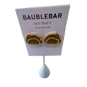Baublebar Sparkly Taco Post Earrings. So Fun!